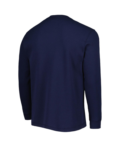 Shop Dunbrooke Men's  Boston Red Sox Navy Maverick Long Sleeve T-shirt