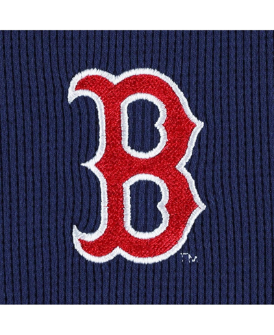 Shop Dunbrooke Men's  Boston Red Sox Navy Maverick Long Sleeve T-shirt
