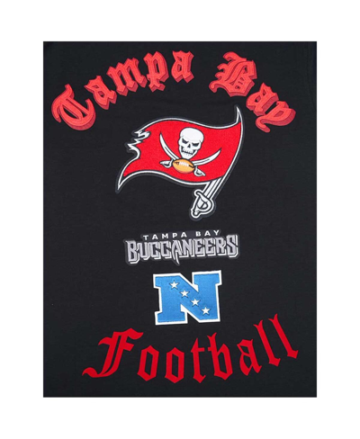 Pro Standard Black Tampa Bay Buccaneers Old English T-shirt In Black