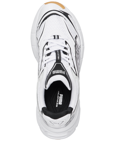 Shop Puma Women's Velophasis Casual Sneakers From Finish Line In Technisch,white,black
