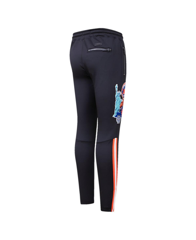 Pro Standard Black New York Mets Hometown Track Pants In Black