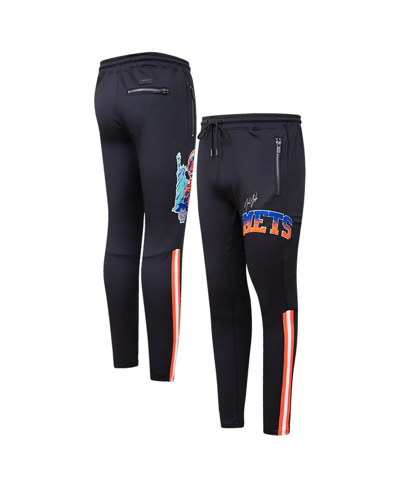 Pro Standard Black New York Mets Hometown Track Pants In Black