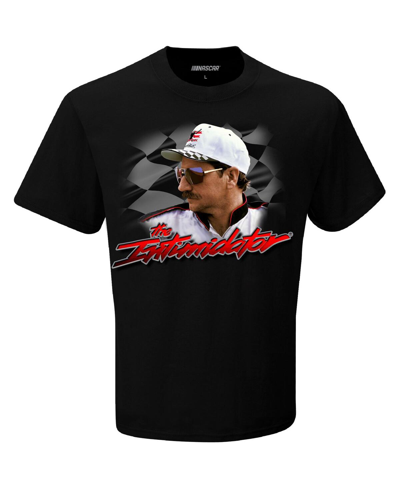 Shop Checkered Flag Sports Men's  Black Dale Earnhardt Intimidator T-shirt