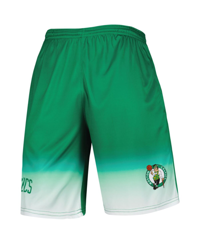 Shop Fanatics Men's  Kelly Green Boston Celtics Fadeaway Shorts