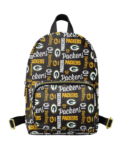 Shop Foco Youth Girls  Black Green Bay Packers Repeat Brooklyn Mini Backpack
