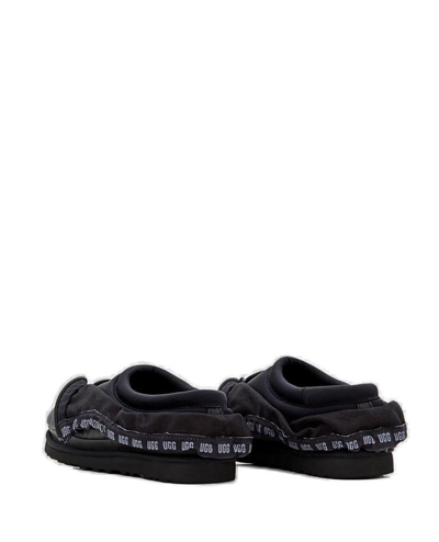 Shop Ugg Tasman Shroud Zip Slippers In Black