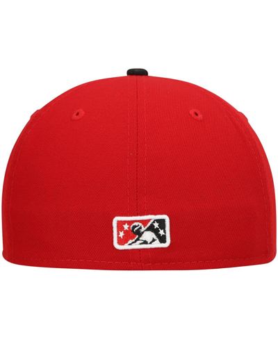 New Era Red Richmond Flying Squirrels Authentic Collection Team Alternate 59fifty Fitted Hat In Red