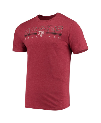 Shop Concepts Sport Men's  Heathered Charcoal, Maroon Texas A&m Aggies Meter T-shirt And Pants Sleep Set In Heathered Charcoal,maroon