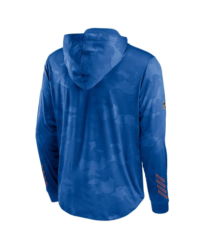 Fanatics Branded Royal New York Islanders Authentic Pro Locker Room Pullover Hoodie In Royal