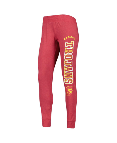 Shop Concepts Sport Women's  Cardinal Usc Trojans Long Sleeve Hoodie T-shirt And Pants Sleep Set