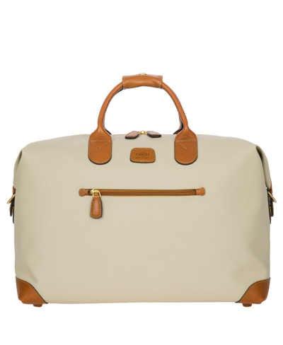 Bric's Milano Firenze 18" Cargo Duffle In Cream