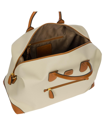 Bric's Milano Firenze 18" Cargo Duffle In Cream