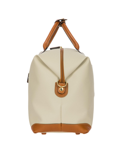 Bric's Milano Firenze 18" Cargo Duffle In Cream