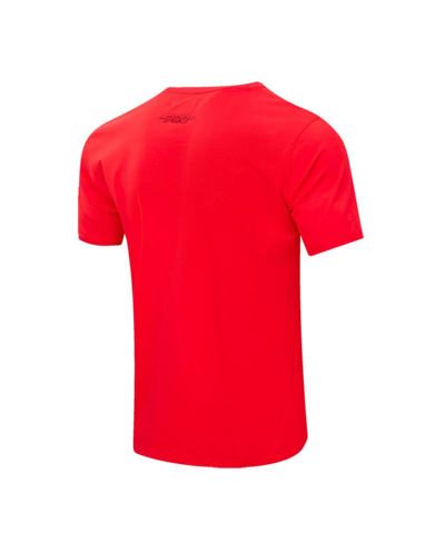 Pro Standard Men's  Atlanta Braves Classic Triple Red T-shirt In Red