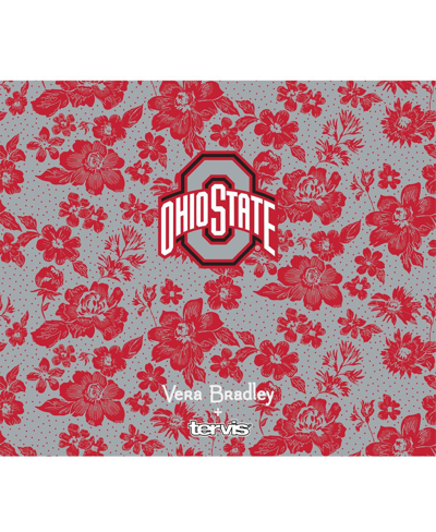 Vera Bradley X Tervis Ohio State Buckeyes 24 oz Wide Mouth Bottle With Deluxe Lid In Red