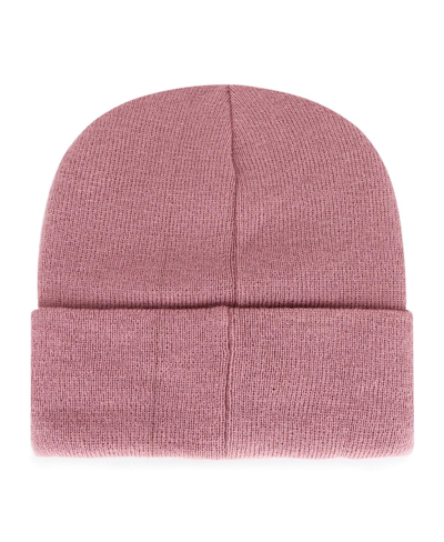 47 Brand Women's ' Pink New England Patriots Haymaker Cuffed Knit Hat In Pink