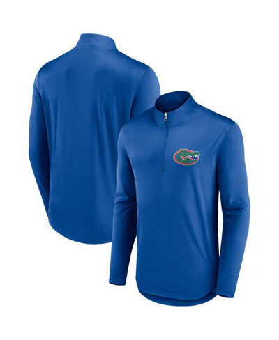 Fanatics Branded Royal Florida Gators Underdog Mindset Quarter-zip Top In Royal