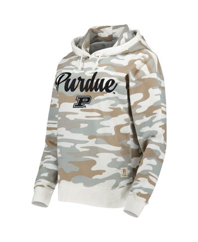 Shop Pressbox Women's  Camo Purdue Boilermakers San Pablo Pullover Hoodie