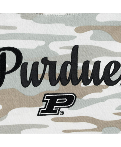 Shop Pressbox Women's  Camo Purdue Boilermakers San Pablo Pullover Hoodie