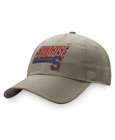 Shop Top Of The World Men's  Khaki Syracuse Orange Slice Adjustable Hat