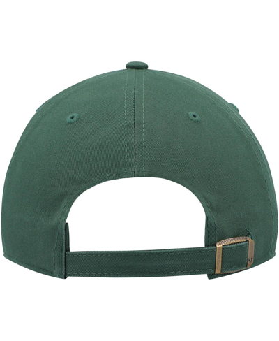 Shop 47 Brand Women's ' Hunter Green Milwaukee Bucks Miata Clean Up Logo Adjustable Hat