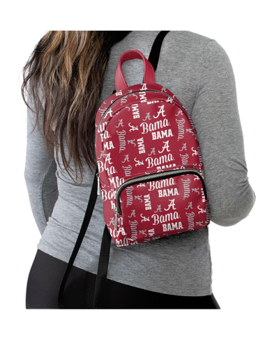Shop Foco Youth Girls  Red Alabama Crimson Tide Repeat Brooklyn Mini Backpack