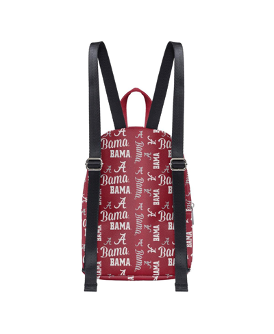 Shop Foco Youth Girls  Red Alabama Crimson Tide Repeat Brooklyn Mini Backpack