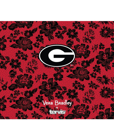 Vera Bradley X Tervis Georgia Bulldogs 24 oz Wide Mouth Bottle With Deluxe Lid In Red