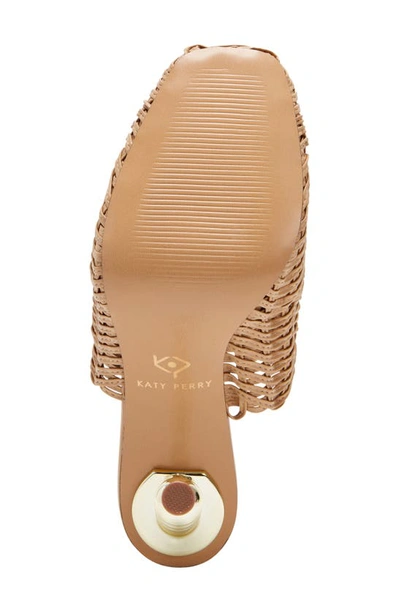 Katy Perry The Beed Zigzag Mule In Biscotti