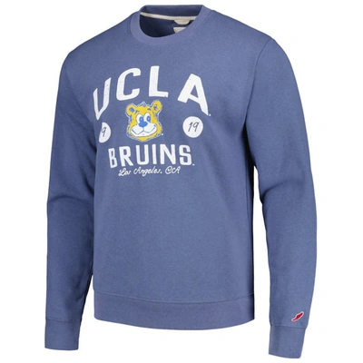 Shop League Collegiate Wear Heather Navy Ucla Bruins Bendy Arch Essential Pullover Sweatshirt