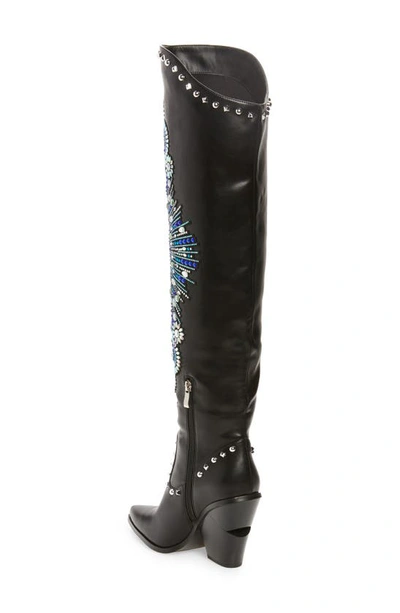 Shop Azalea Wang Axelbeat Pointed Toe Boot In Black