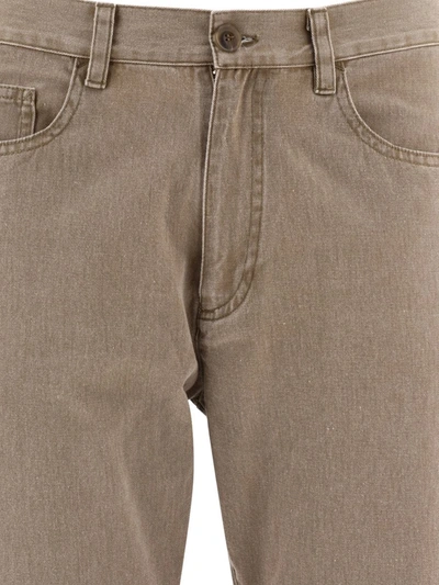 Shop Apc A.p.c. Straight-leg Jeans In Beige