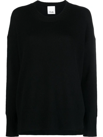 Shop Allude Sweaters In Black