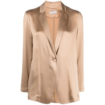 Shop Antonelli Jackets In Gold