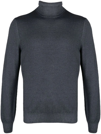 Shop Barba Sweaters In Grey