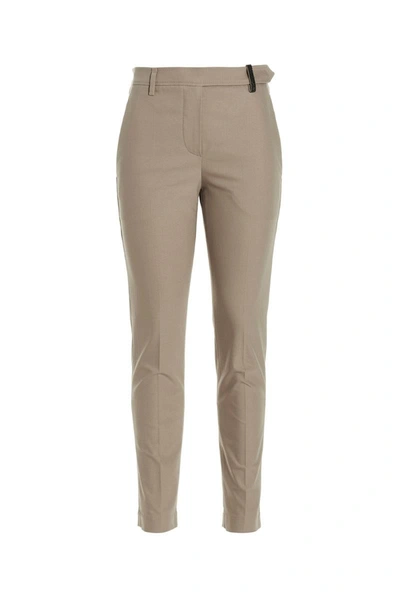 Shop Brunello Cucinelli Pants In Beige