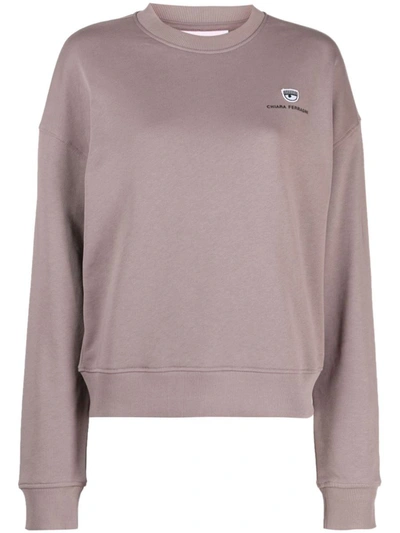 Shop Chiara Ferragni Sweaters In Brown