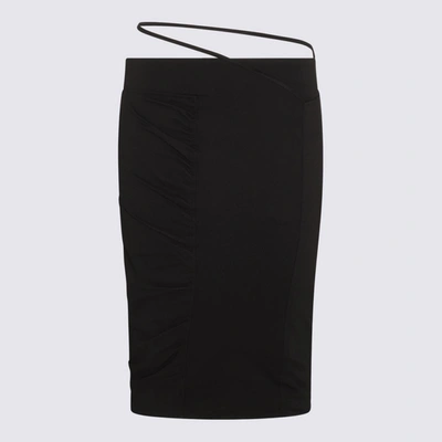 Shop Gauge81 Black Viscose Dayton Pencil Skirt