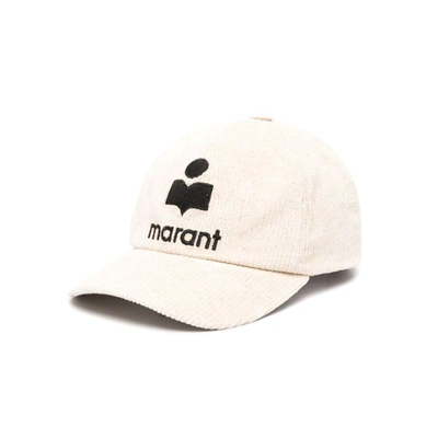 Shop Isabel Marant Caps In Neutrals