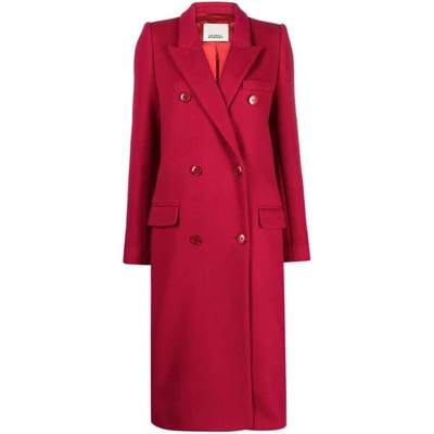 Shop Isabel Marant Coats In Pink