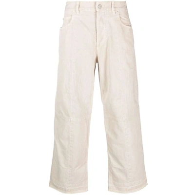 Shop Isabel Marant Jeans In Neutrals