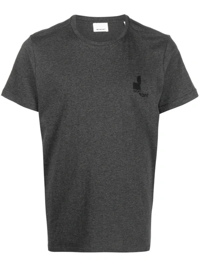 Shop Isabel Marant Marant T-shirts And Polos In Grey