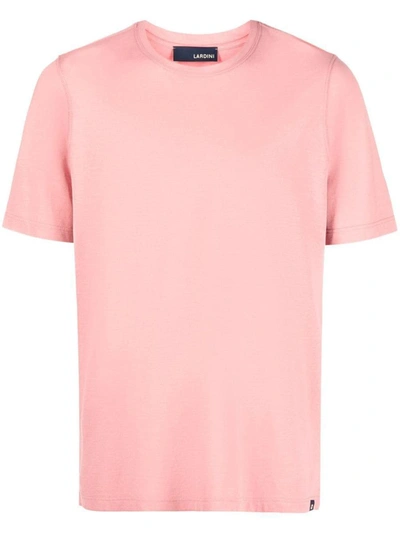 Shop Lardini T-shirts And Polos In Pink