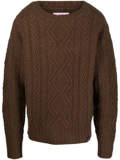 Shop Martine Rose Sweaters In Brown