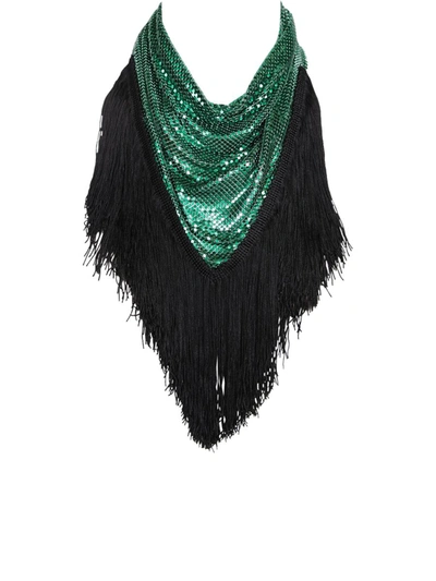 Shop Rabanne Paco  Scarves In Green