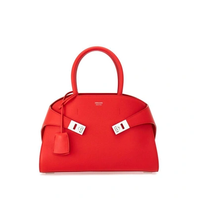 Shop Ferragamo Salvatore  Bags In Red