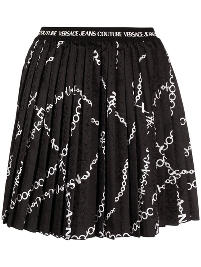 Shop Versace Jeans Couture Skirts In Black