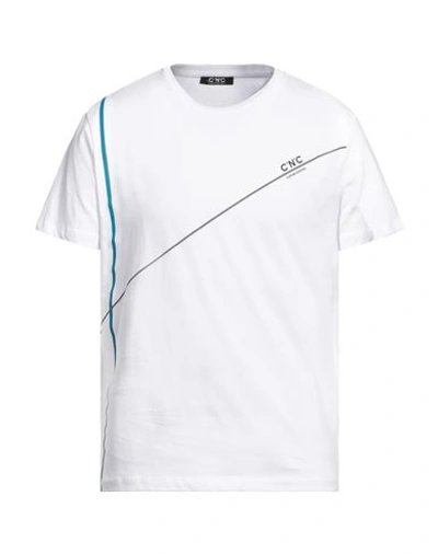 Shop C'n'c' Costume National Man T-shirt White Size Xxl Cotton