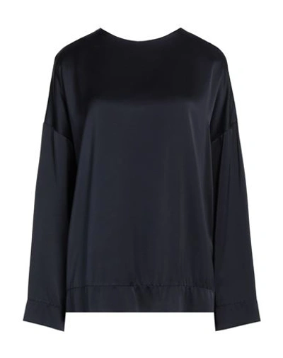 Shop Ottod'ame Woman Top Midnight Blue Size 8 Viscose
