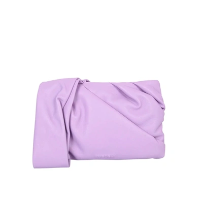 Shop Ambush Leather Clutch Bag In Purple